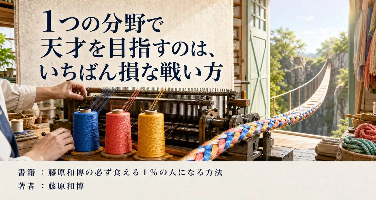 『藤原和博の必ず食える１％の人になる方法』