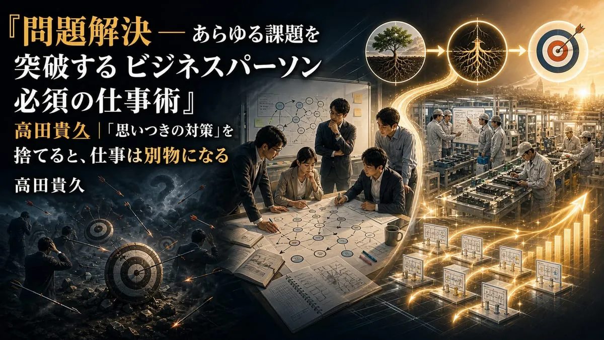 『問題解決 ― あらゆる課題を突破する ビジネスパーソン必須の仕事術』