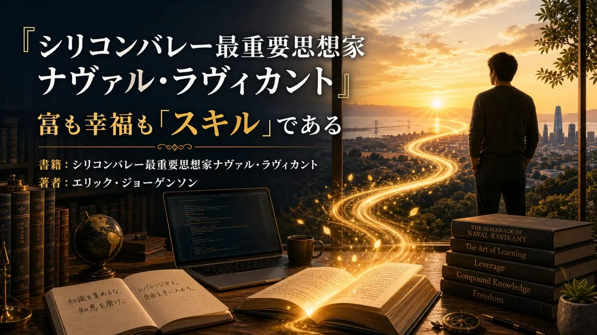 『シリコンバレー最重要思想家ナヴァル・ラヴィカント』