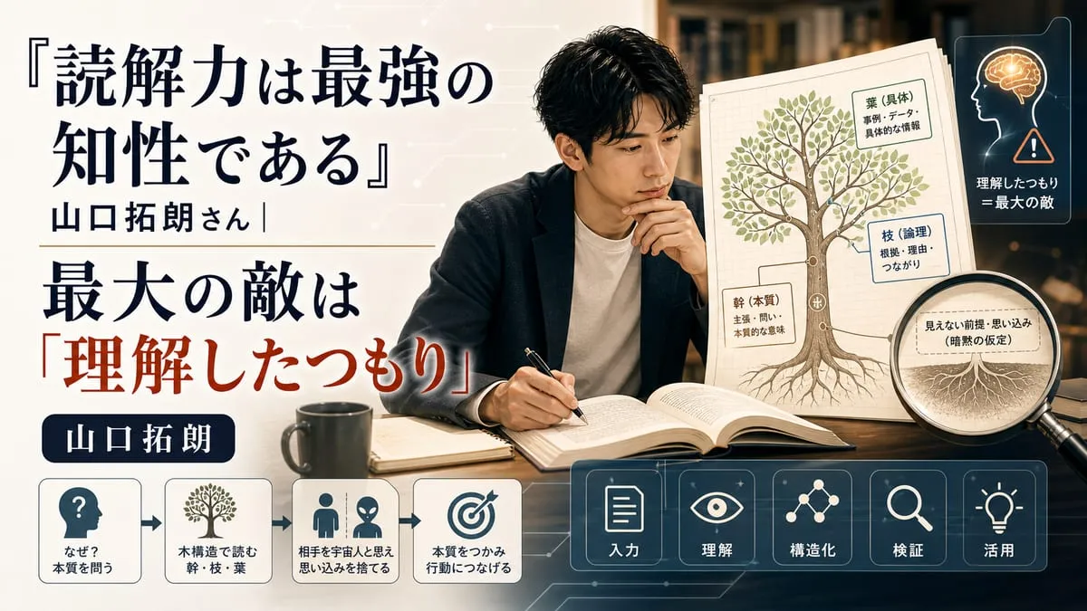 『読解力は最強の知性である』