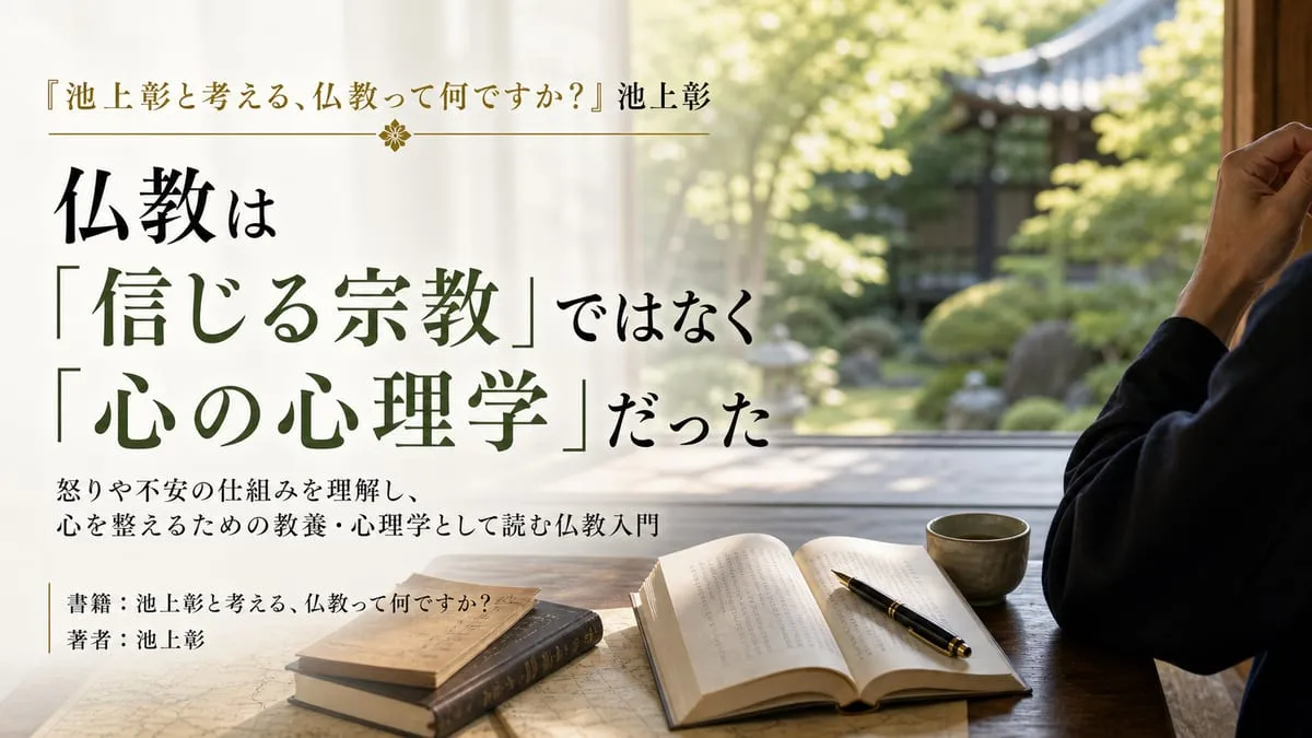 『池上彰と考える、仏教って何ですか？』