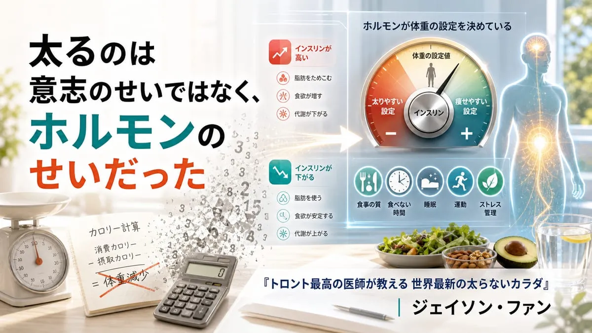 『トロント最高の医師が教える 世界最新の太らないカラダ』