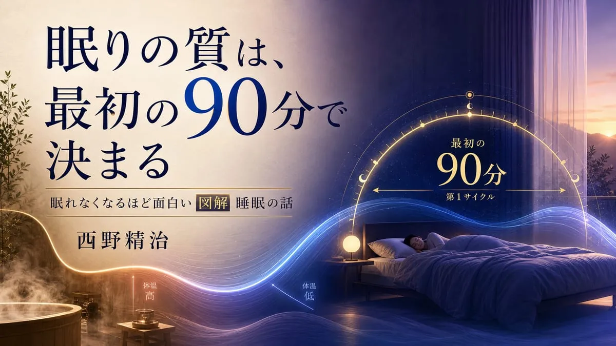 『眠れなくなるほど面白い 図解 睡眠の話』