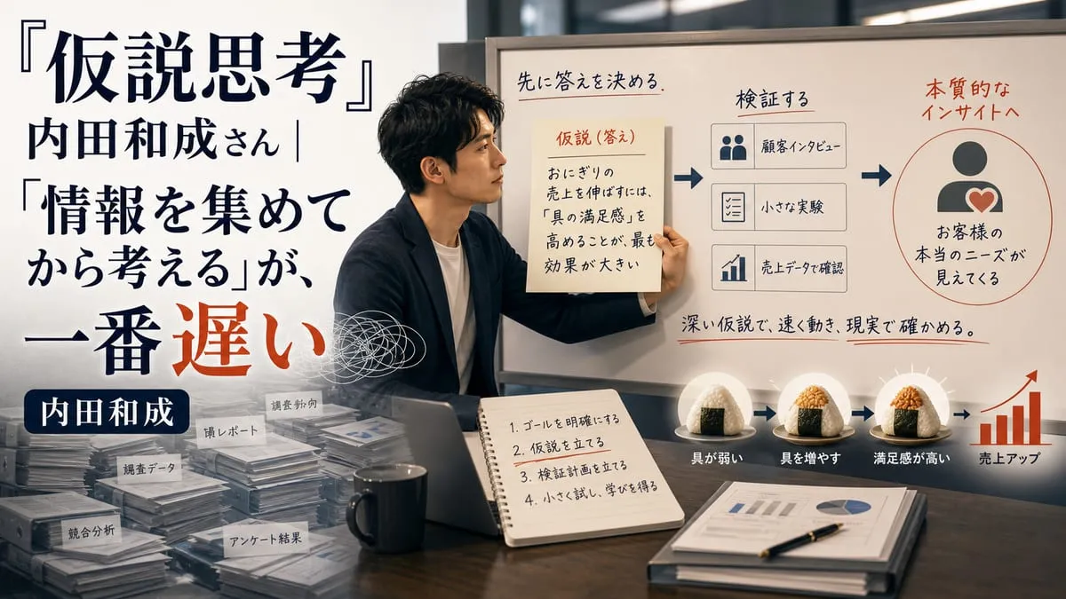 『仮説思考』