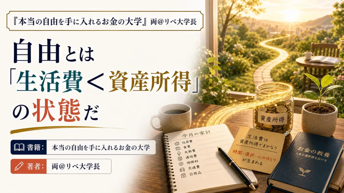 『本当の自由を手に入れるお金の大学』
