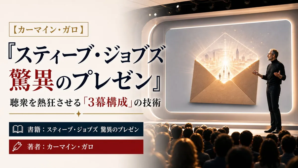 『スティーブ・ジョブズ 驚異のプレゼン』