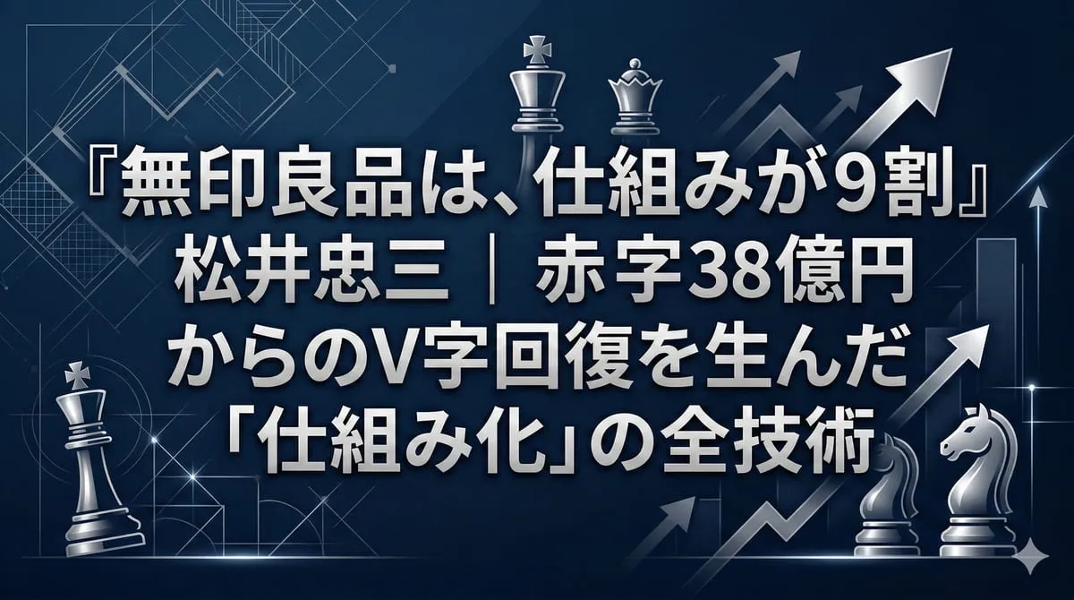 『無印良品は、仕組みが９割』