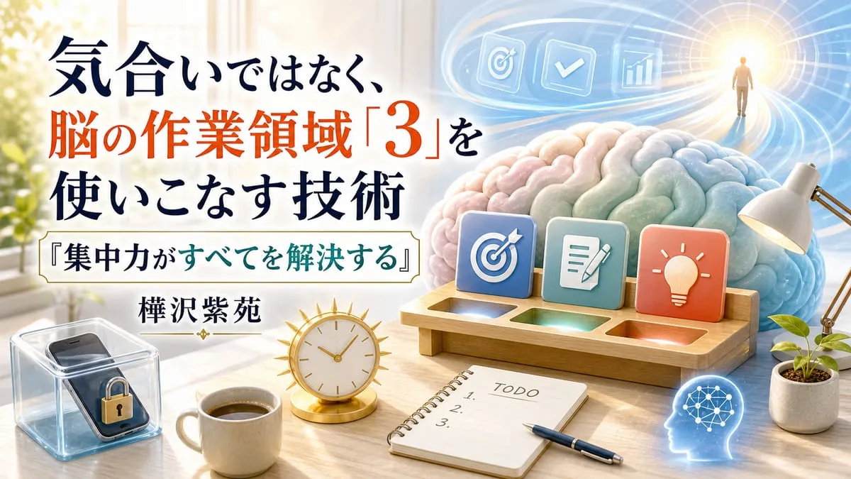 『集中力がすべてを解決する』